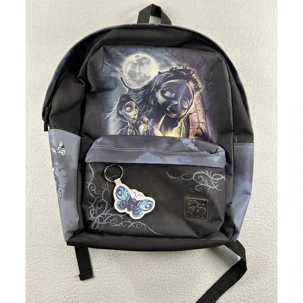 Bioworld Tim Burton's The Corpse Bride Duo Moonlight Backpack Rare READ